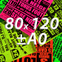 Affiche FLUO 84 x 120 cm