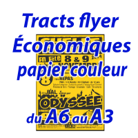 Tracts ECO papier recyclé